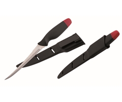 Filetkniv serratert m/flyt