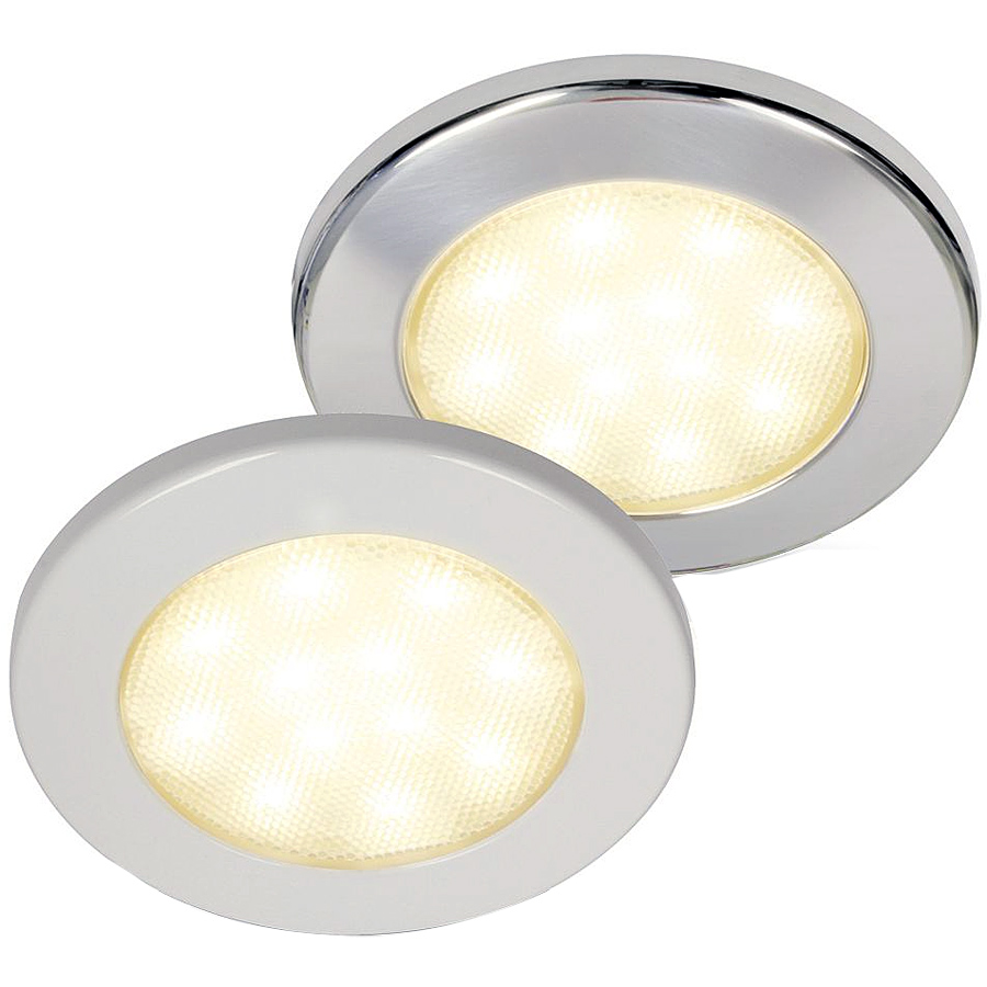 Hella Euroled Downlight 115 mm hvit