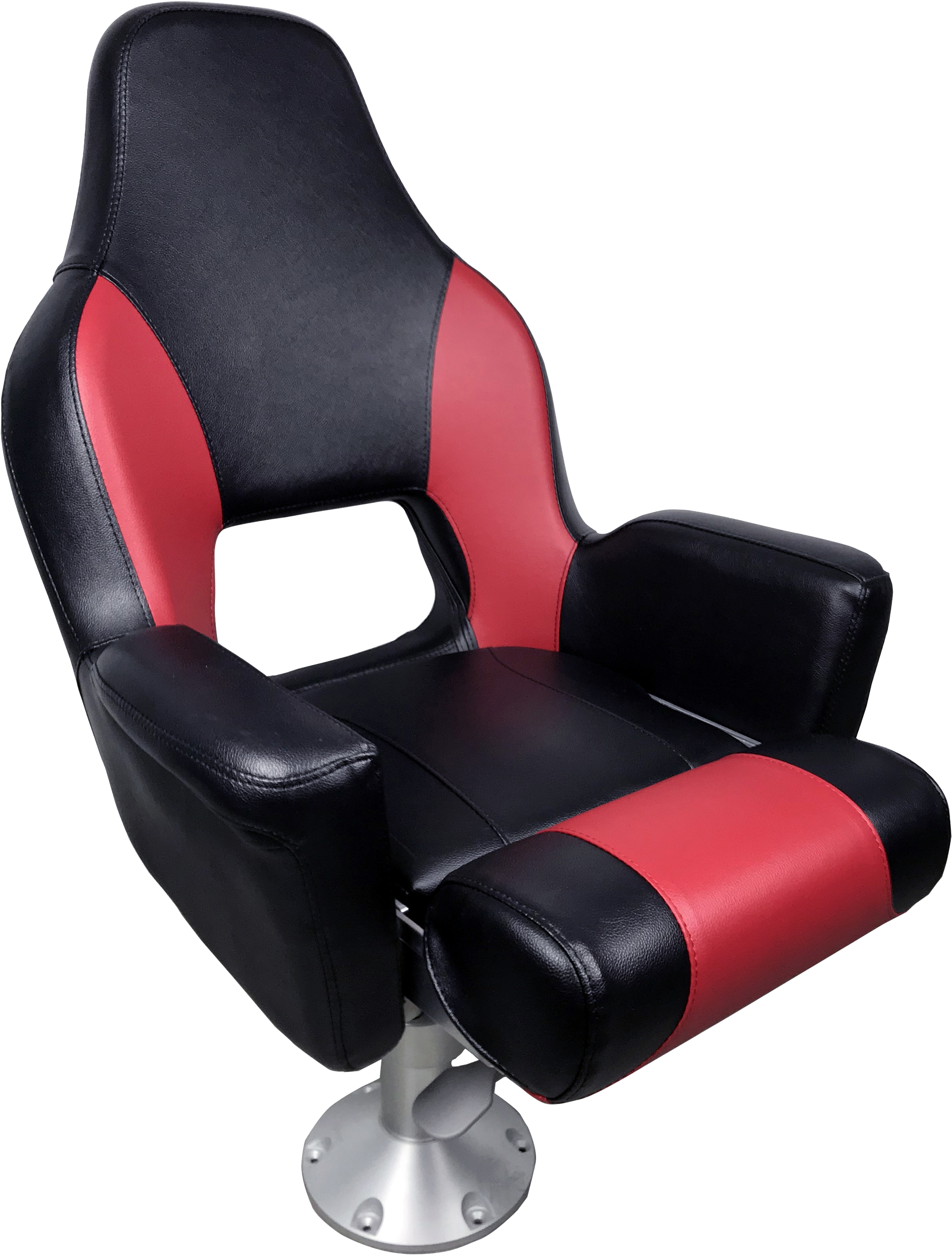Båtstol GT60 Sort/rød