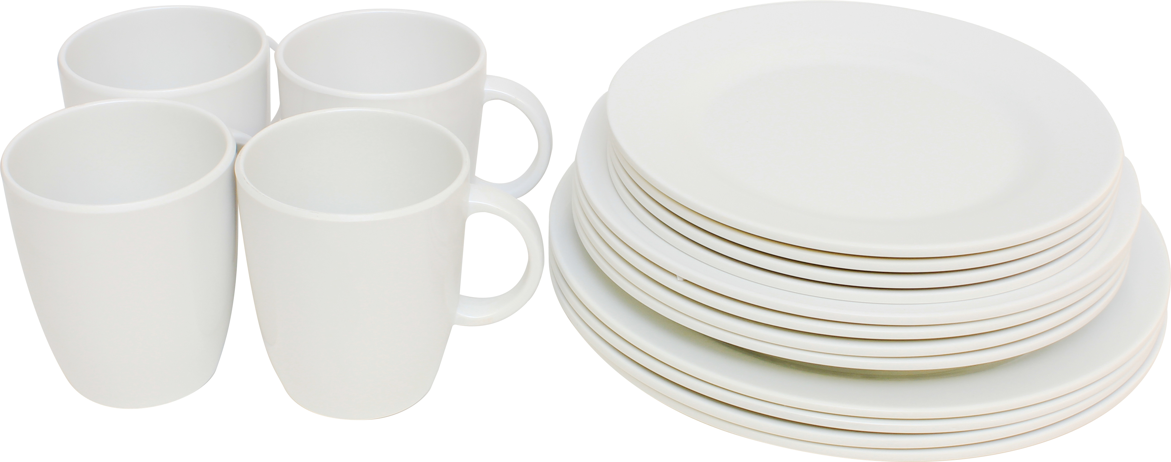 Servisepakke for 4 personer - Bianco/Regatta