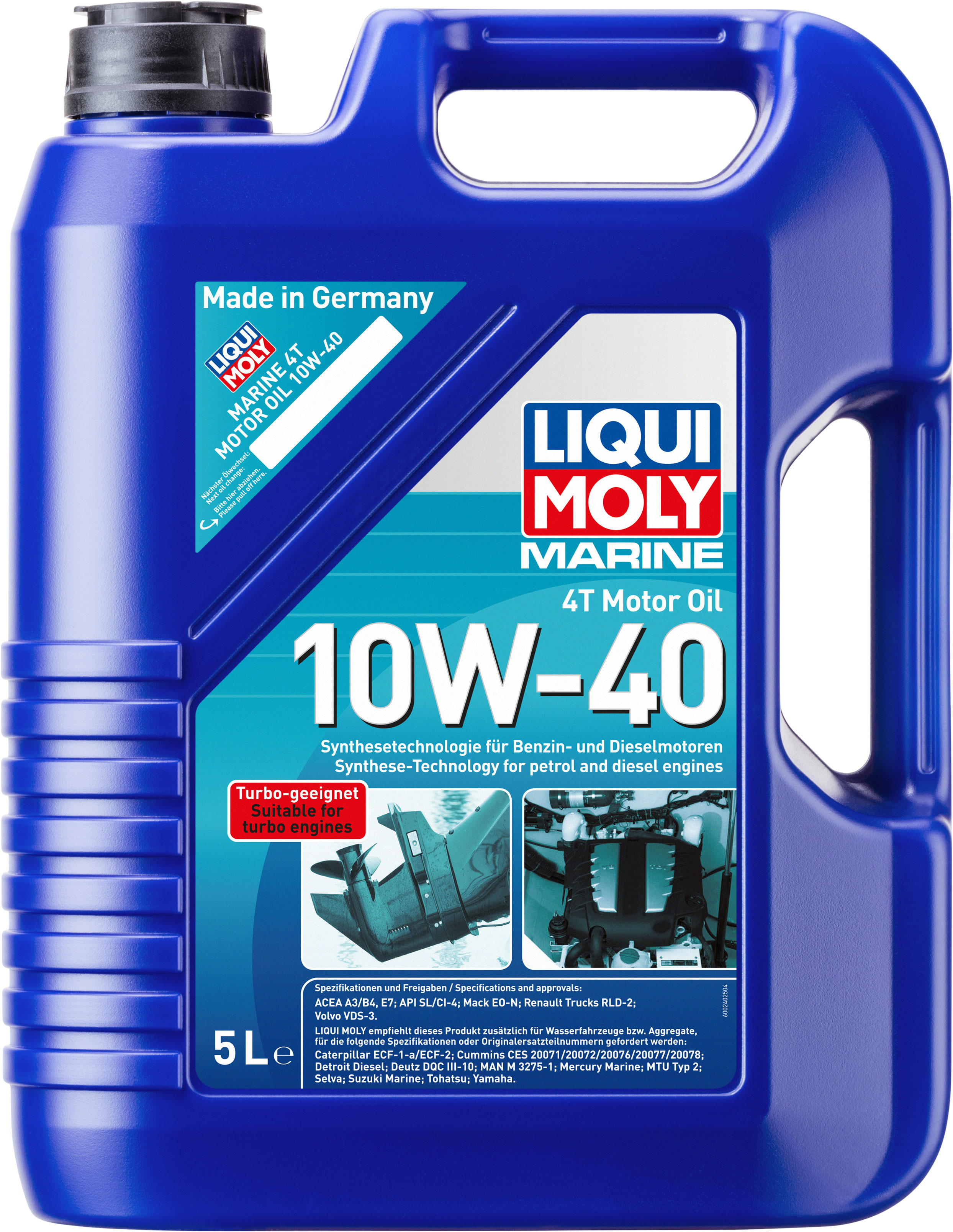 Liqui Moly Marine 4T Motorolje 10W-40 5 l