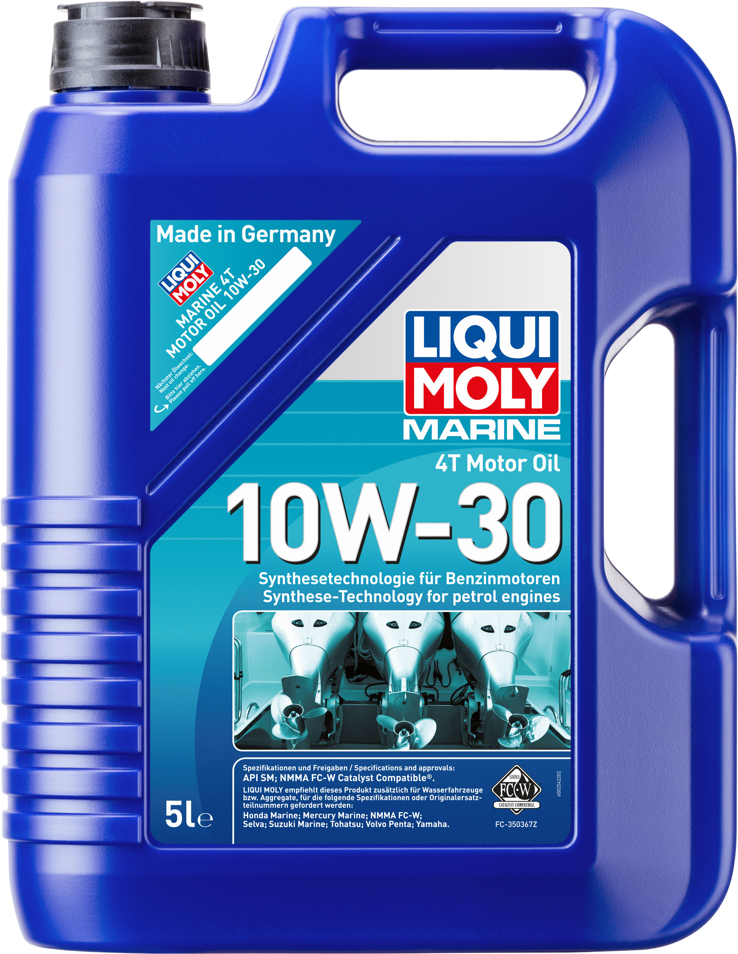 Liqui Moly Marine 4T Motorolje 10W-30 5 l