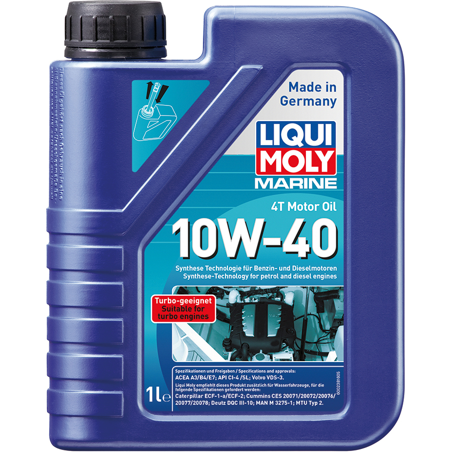 Liqui Moly Marine 4T Motorolje 10W-40 5 l