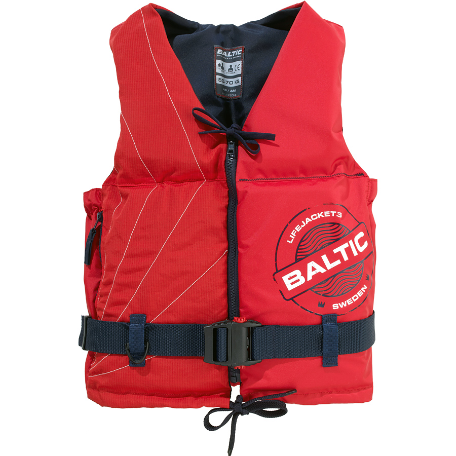 Flytevest, Zig Zag, rød - Baltic