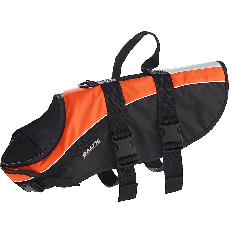 Baltic Mascot hundevest oransje/svart S 3-8 kg