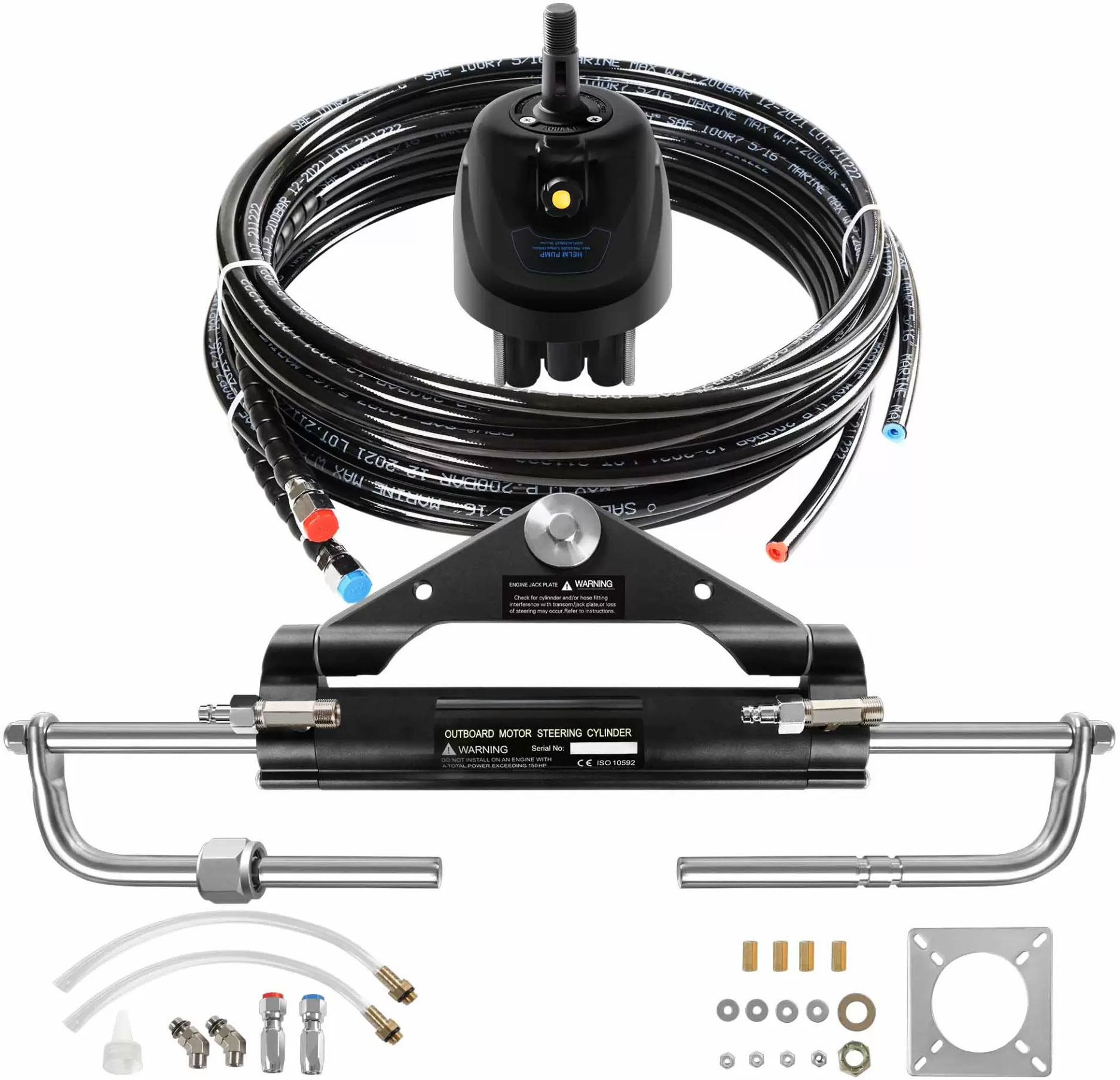 NordFlex Hydraulisk styring KIT opptil 150 hk