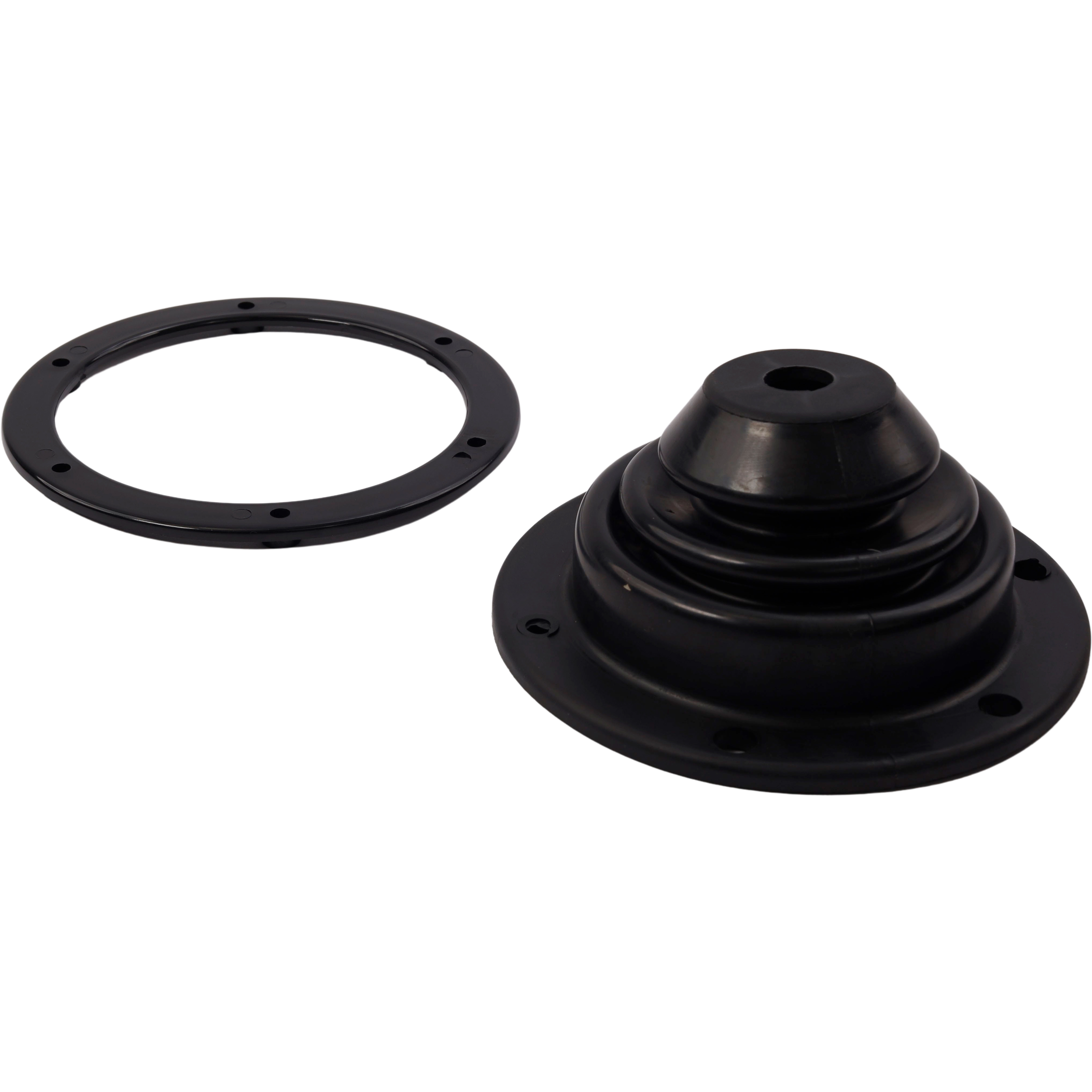 Kabelgjennomføring sort 140 mm