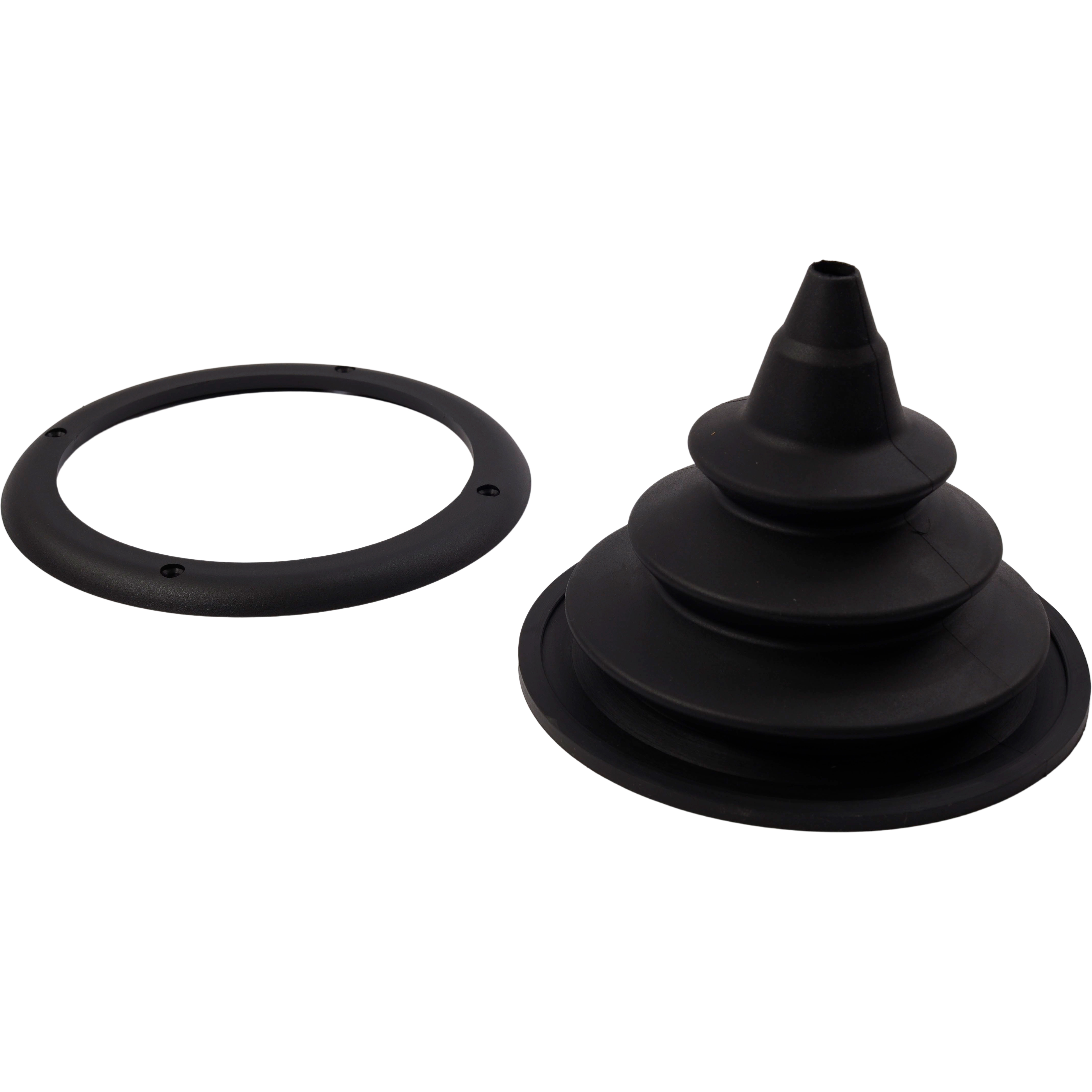 Kabelgjennomføring sort 152 mm