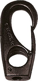 Nylonkrok 4 mm Sort