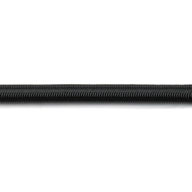 Robline Strikk (shock cord) sort 8 mm 100 m