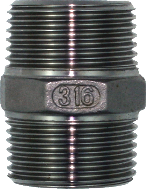 1852 Ansatsnippel 316, 3/8