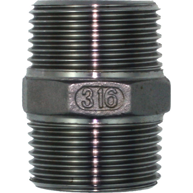 1852 Ansatsnippel 316, 1/2