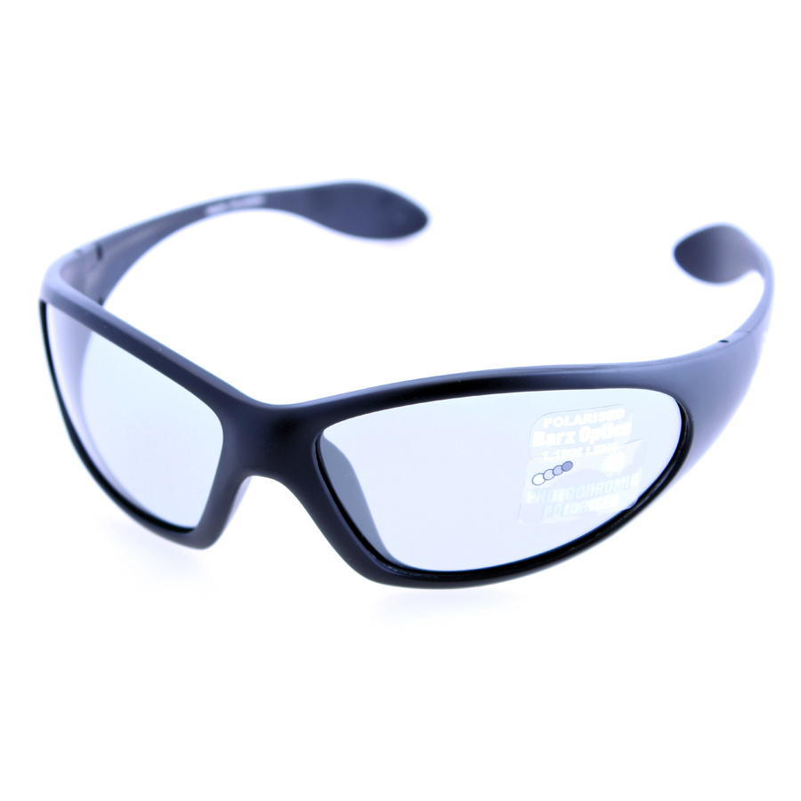 Solbrille Nauru, Sort, Polarisert
