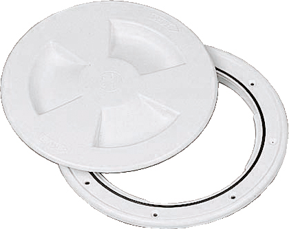 Inspeksjonsluke 4 hvit