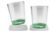 Silwy magnetiske plastglass - grønn