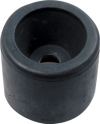 Siderulle sort, Ø 11 cm