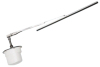 Viskermotor m/11" viskerarm og blad - Hvit