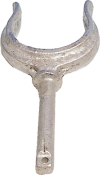 1852 Åregaffel galvanisert