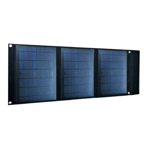 Solcellepanel Brett, sammenleggbar 30 watt