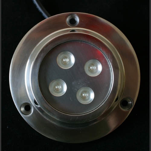LED Undervannslys blå 8-30v 4x3W