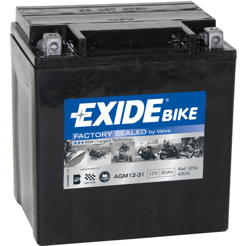 Exide Batteri vannscooter 12V 18-30 Ah